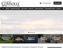 Tablet Screenshot of fieldconnolly.com
